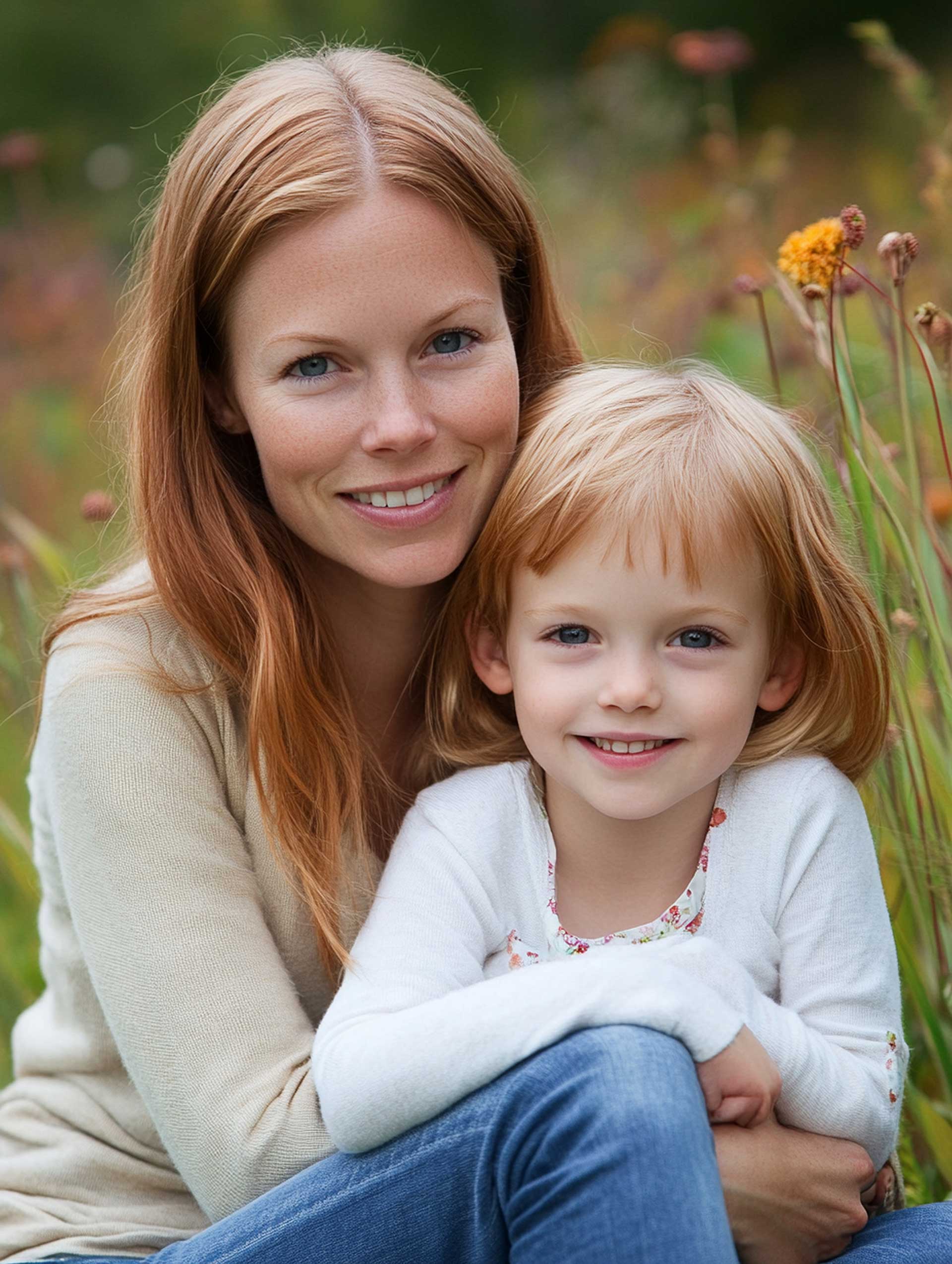 Mother and daughter